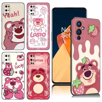 Lotso Strawberry Bear Чехол Для телефона OnePlus 9 10 ACE 2V Pro 9RT 10T 10R 11R Nord CE 2 3 Lite N10 N20 N30 Черный Силиконовый Чехол