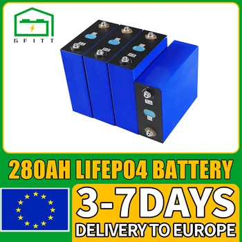 Класс A 3,2 V 280Ah Lifepo4 Аккумулятор Совершенно Новый Перезаряжаемый Аккумулятор Batteri DIY RV Boat Home Energy Storag Cell Склад в ЕС Быстрая Доставка