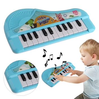 Музыкальная игрушка-пианино, подарок на день рождения, музыкальный инструмент, игрушки, обучающий музыкальный инструмент, многофункциональная клавиатура для детей, дети