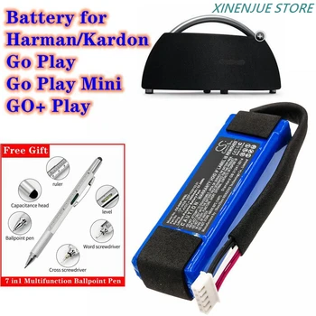 Аккумулятор для динамика 7,4 В/3000 мАч GSP1029102 01, CP-HK06 для Harman/Kardon Go Play, Go Play Mini, GO + Play