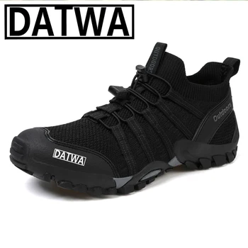 DATWA Новая осенняя мужская обувь для рыбалки, мужская обувь для ходьбы, вброд и противоскользящая обувь для рыбалки, сетчатая дышащая спортивная обувь для велоспорта