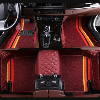 Изготовленные на заказ двухслойные автомобильные коврики для пола Borgward all model BX7 BX5 автоаксессуары для укладки автомобилей