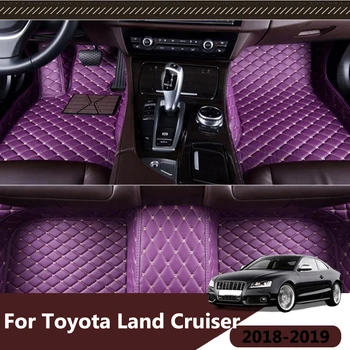Автомобильные коврики для Toyota Land Cruiser Prado 150 2018 2019, 5 Мест, Ковры на заказ, Автомобильные Аксессуары для интерьера