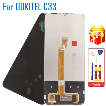 Новый Оригинальный Сенсорный Экран OUKITEL C33 + ЖК-Дисплей В Сборе, Аксессуары Для Смартфона OUKITEL C33