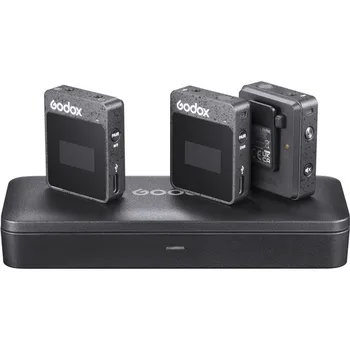 Компактная Двухместная Беспроводная Микрофонная система Godox MoveLink II M2 M1 для камер и смартфонов с диагональю 3,5 мм