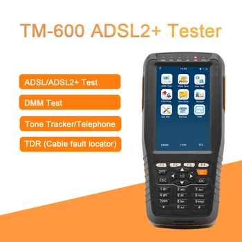 портативный TM-600 ADSL2 + тестер линейного оборудования ADSL / ADSL2 XDSL