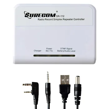 Surecom SR-112 Radio Record Simplex Repeater Контроллер с кабелем для мобильной и любительской рации