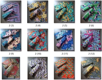 2022 Новые Африканские ткани из настоящего воска в Анкаре, ткань с Нигерийским восковым принтом, высококачественные ткани из 100% хлопка в стиле ганского воска для пэчворка