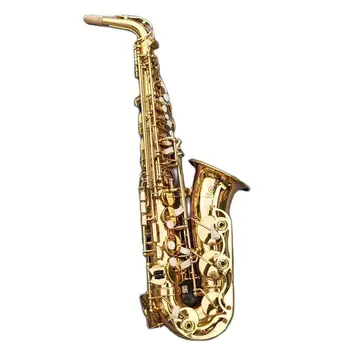 Альт-саксофон Japan 275 Eb Новое поступление, Музыкальный инструмент с золотым лаком, Ми-бемоль Саксофон с аксессуарами в футляре