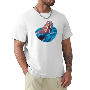 Набор мужских графических футболок с изображением Арктического моржа funnys blanks на заказ