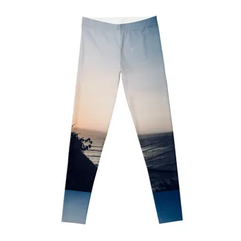 Великолепные леггинсы Beach Sunset, спортивная одежда woman gym 2024, колготки с эффектом пуш-ап для женских леггинсов
