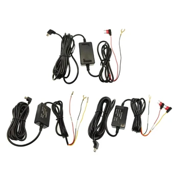 Кабель питания автомобильного регистратора 12-30 В 2A, многофункциональный кабель питания автомобильного видеорегистратора, передача потокового мультимедиа и управление питанием