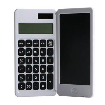 Солнечный калькулятор Портативный калькулятор Доска для солнечного калькулятора с доской для письма для школьного калькулятора Финансовый офис учащихся